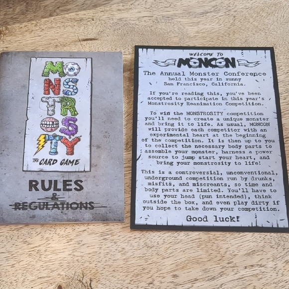 Monstrosity Board Game - Multicolor - Complete - Picture 3 of 15